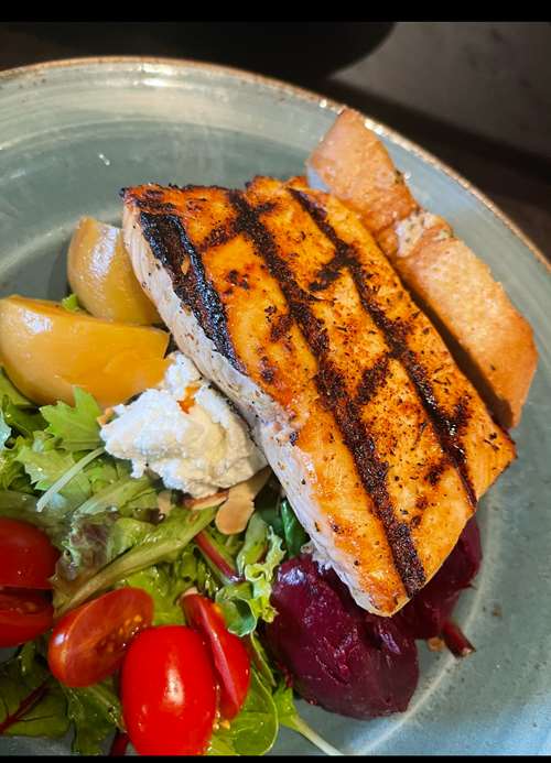 Beet and Salmon Salad